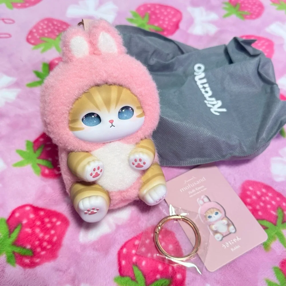 Mofusand Bunny Plush Keychain Kiramekko Tokyo Japan Exclusive Blind Box Rare - Picture 2 of 6